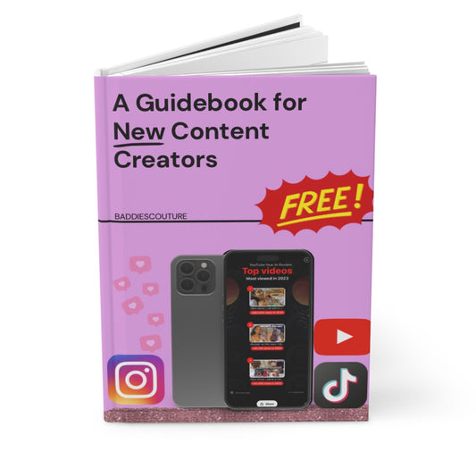 Guidebook for NEW CONTENT CREATORS